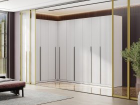 Гардеробная Эккервуд (белый) в Вагайцево - vagajcevo.mebel-nsk.ru | фото