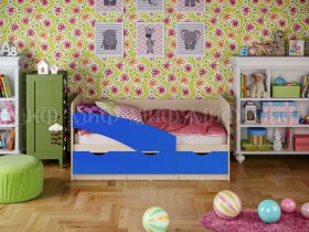 Кровать детская Бабочки 2,0 м в Вагайцево - vagajcevo.mebel-nsk.ru | фото