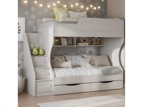Кровать двухъярусная Каприз-22 КПР.22 в Вагайцево - vagajcevo.mebel-nsk.ru | фото
