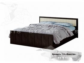 Кровать двуспальная 1,4м Фиеста (BTS) в Вагайцево - vagajcevo.mebel-nsk.ru | фото