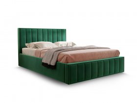 Кровать мягкая 1,6 Вена стандарт, вар.1 в Вагайцево - vagajcevo.mebel-nsk.ru | фото
