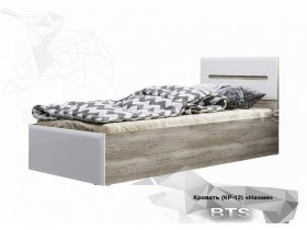 Кровать односпальная Наоми КР-12 в Вагайцево - vagajcevo.mebel-nsk.ru | фото