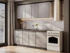 Кухонный гарнитур «Адель» 2,0м (нео) в Вагайцево - vagajcevo.mebel-nsk.ru | фото