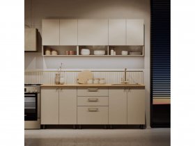 Кухонный гарнитур Орма 2,0м в Вагайцево - vagajcevo.mebel-nsk.ru | фото