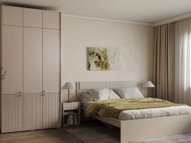 Модульная спальня Орма (МДФ) в Вагайцево - vagajcevo.mebel-nsk.ru | фото