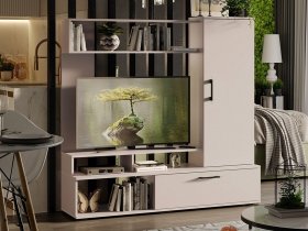 Стенка «Сиена» (кашемир) в Вагайцево - vagajcevo.mebel-nsk.ru | фото