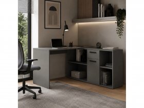 Стол письменный Лайт 03.245 (темно-серый) в Вагайцево - vagajcevo.mebel-nsk.ru | фото